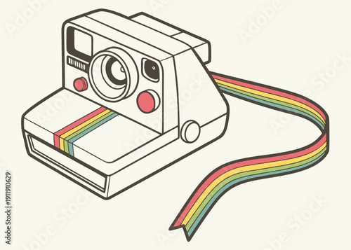 retro photo camera