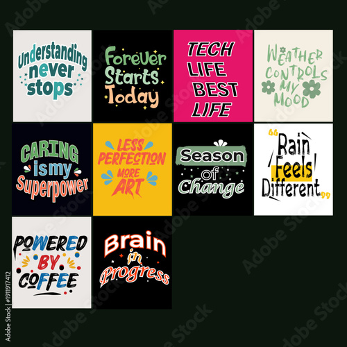 The lettering sentences regarding plant life with a vector picture. artistic arrangements for t-shirt, advertising, as well as stationery designs.