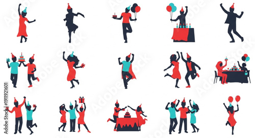 People Dancing and Celebrating Together.