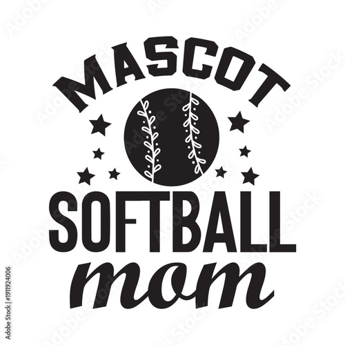 mascot softball mom
