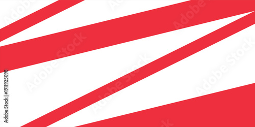 Abstract red and white paper cut background with empty space design. eps new vector