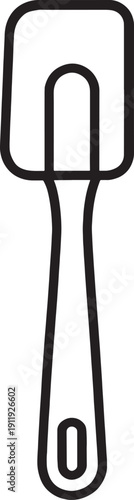 Simple line drawing of a mallet tool for hitting objects