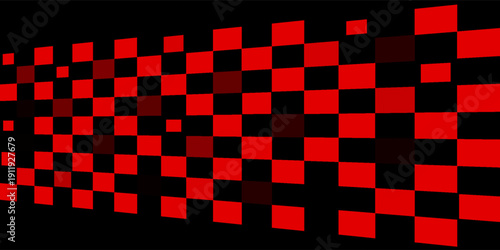 checkered red black pattern for transparent background, check tile square black white pattern