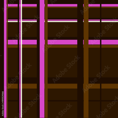 Seamless pattern - lines of brown, chocolate and crimson colors intersecting at right angles. Chocolate, coffee and berries.