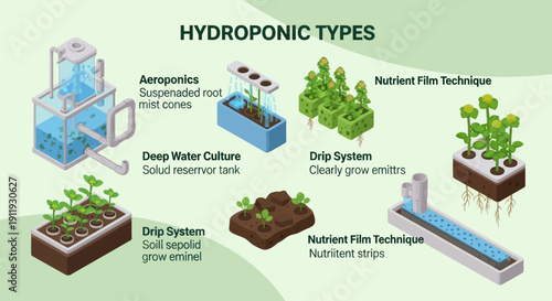 Hydroponic Systems for Soilless Plant Cultivation.