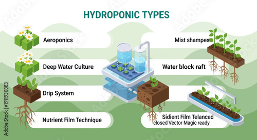 Hydroponic Systems for Soilless Plant Cultivation.