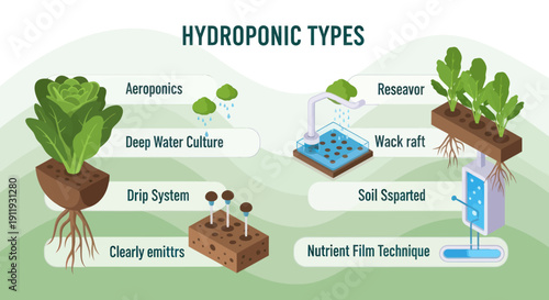 Hydroponic Plant Growing Systems and Techniques.