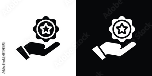 Prestige Icon Sheet Black And White
