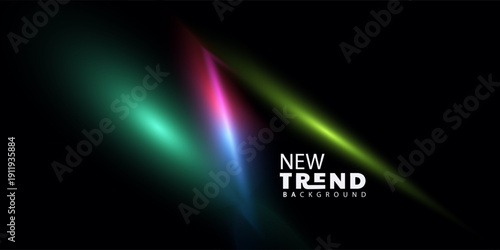 Colorful Light Streaks Abstract Background for Creative Projects