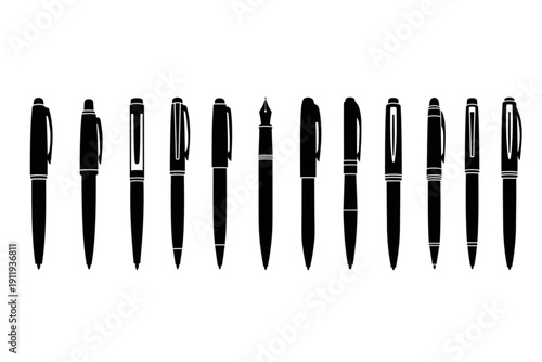 set of pens