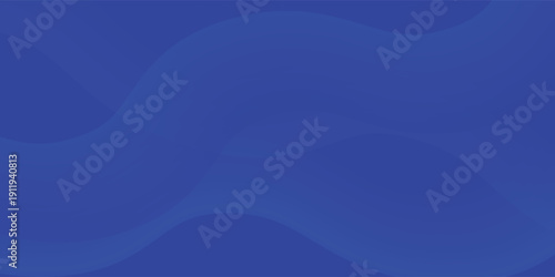 Ocean-inspired blue gradient wave texture, silky smooth curves, minimalist abstract background for banner and website