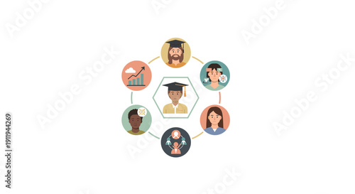 A joyful group of professionals celebrating success, perfect for motivational content in marketing materials.