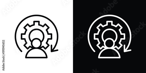 Consistency Icon Sheet Black And White
