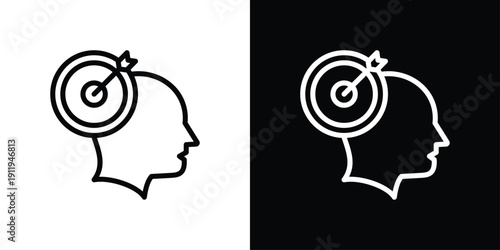 Accuracy Icon Sheet Black And White