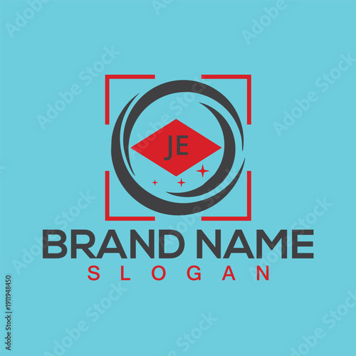 Letter Logo Design with Square shape design