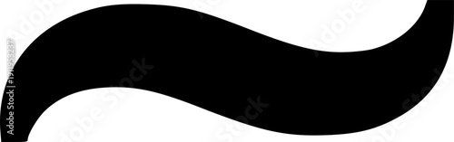 Tilde icon vector black silhouette print design
