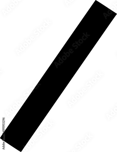 Slash icon vector black silhouette print design
