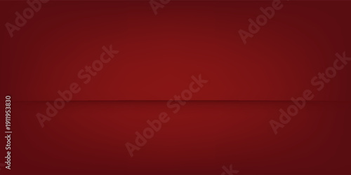 Dark red background with subtle highlight effect. The spotlight creates a gradation from bright red in the center to dark red at the edges.