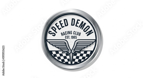 Speed Demon Racing Club Badge.