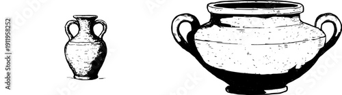 Elegant Antiquity: An Ancient Greek Amphora Vase