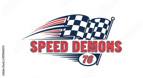 Speed Demons Racing Logo Design.