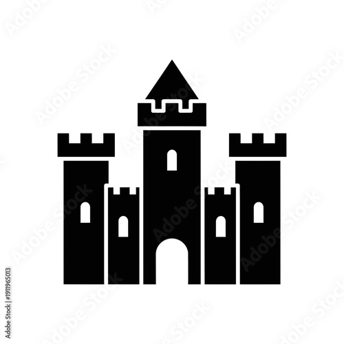 castle, fortress, medieval, kingdom, palace, citadel, tower, battlements, royalty, fairytale, stronghold, architecture, landmark, heritage, silhouette, icon, symbol, fantasy, monarchy, defense, rampar