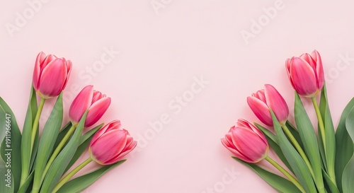 Happy mother's day pink tulips bouquet gift ideas for mom