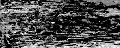 Old plank wooden wall background. The texture of old wood. Weathered piece of wood. Image includes a effect the black and white tones eps10