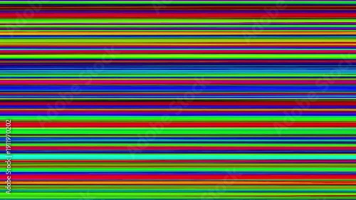 8-bit Animated Loading Lines – Rainbow