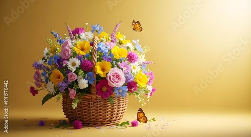 Vibrant flowers for mom on mother's day a colorful bouquet to celebrate love