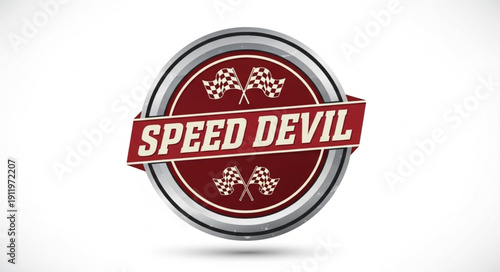 Speed Devil Racing Logo Design.