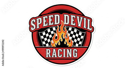 Speed Devil Racing Logo Design.