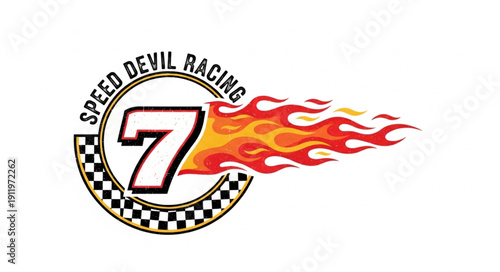 Speed Devil Racing Logo Design.