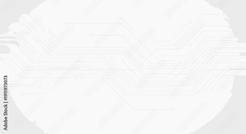 Obraz premium Abstract Gray Circuit Board Electronic Microchip Pattern Background
