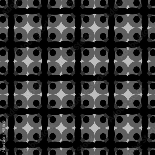 black and white seamless pattern