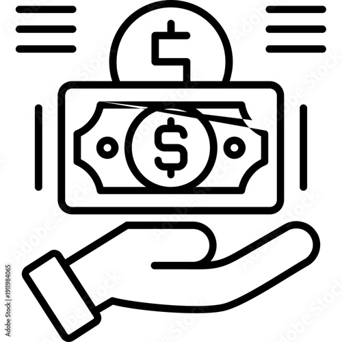 Fund Icon Vector Element