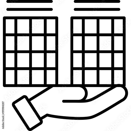 Crowdfunding Icon Vector Element