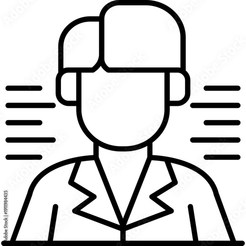 Manager Icon Vector Element