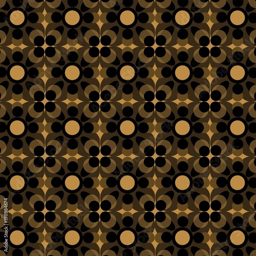 Seamless pattern black and brow
Seamless pattern black with colors.

