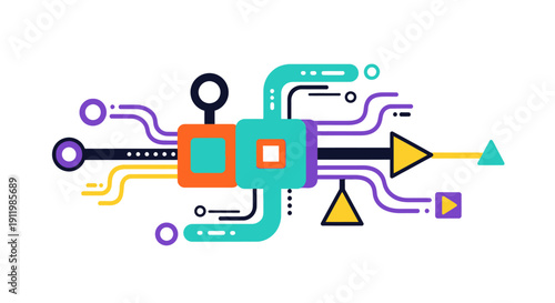 Delicious Cartoon Pizza Slices with Melting Cheese and Diverse Toppings in a Repeating Pattern on a Light Green Background