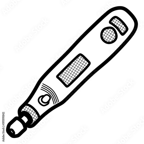 mini battery screwdriver drill, editable lines