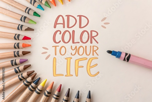 Crayons Add Color to Your Life in a Vibrant and Playful Display