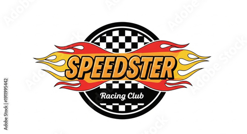 Speedster Racing Club Logo Design.