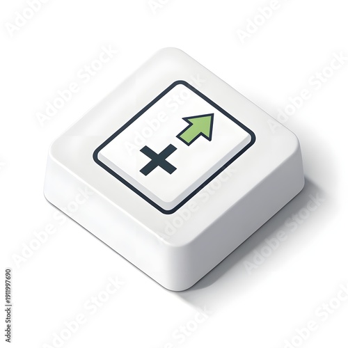 Share Button Icon Social Media Style, Clean Outline UI Symbol