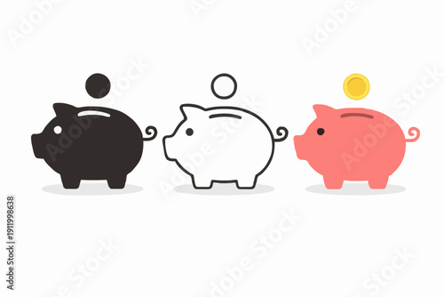 Saving Money With Piggy Banks