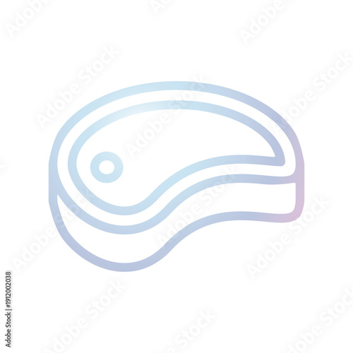 Meat icon design template