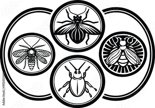  beautiful butterflies and flowers drawn in a minimalist, continuous single line art style.