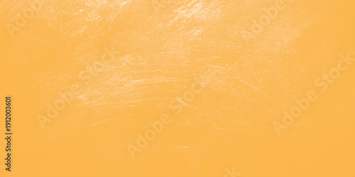 A textured abstract orange grunge background featuring aged vintage parchment patterns and stained antique paper elements with a weathered retro yellow backdrop