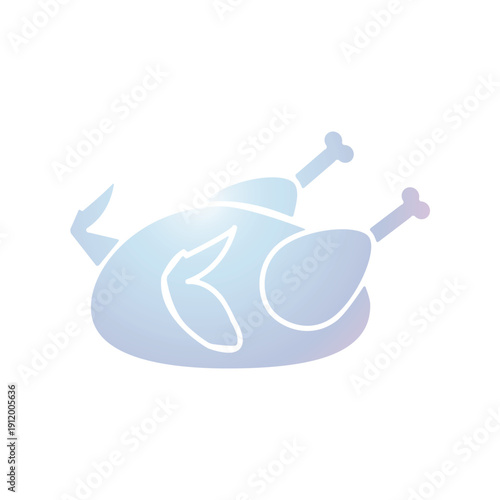 Meat icon design template