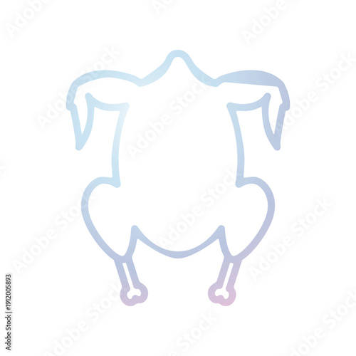Meat icon design template